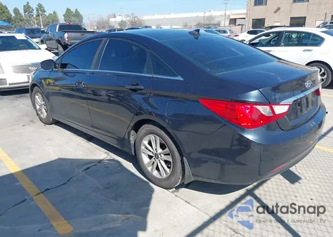 2013 Hyundai Sonata Gls из США, поврежденный, VIN 5NPEB4AC0DH764780